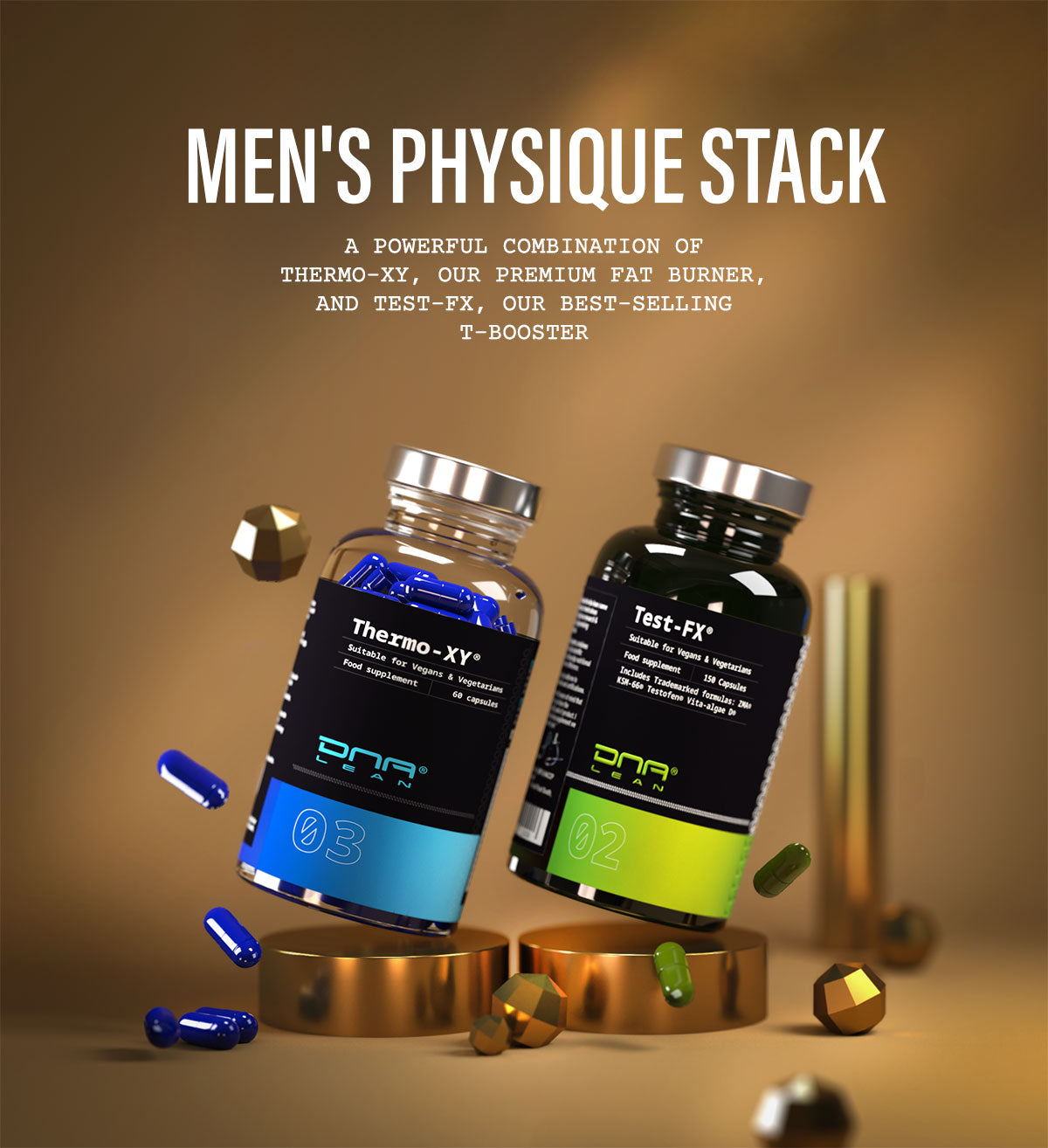 DNA Lean Physique Men's Stack - For the best transformations