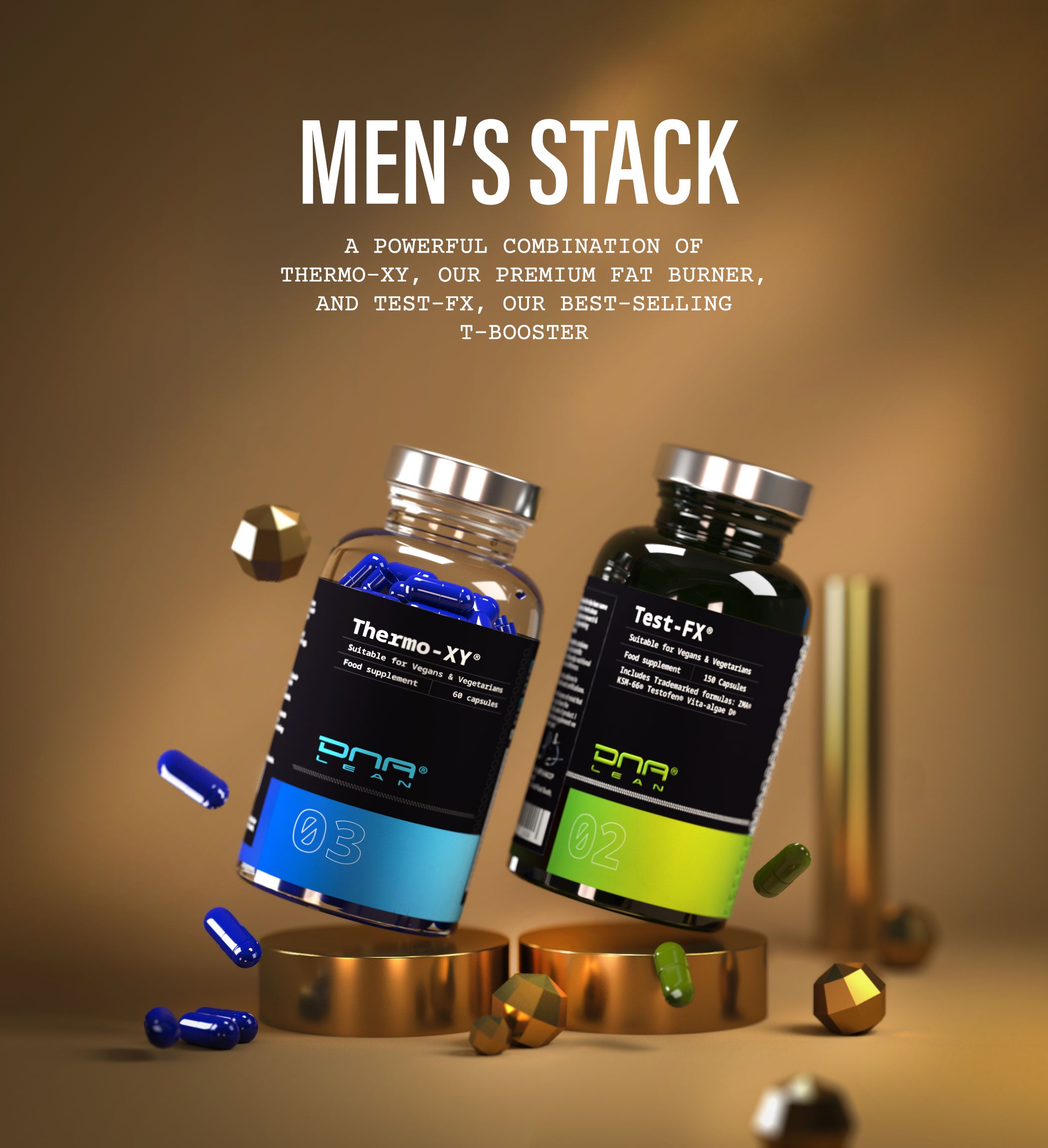 DNA Lean Men's Stack - For the Alpha Male