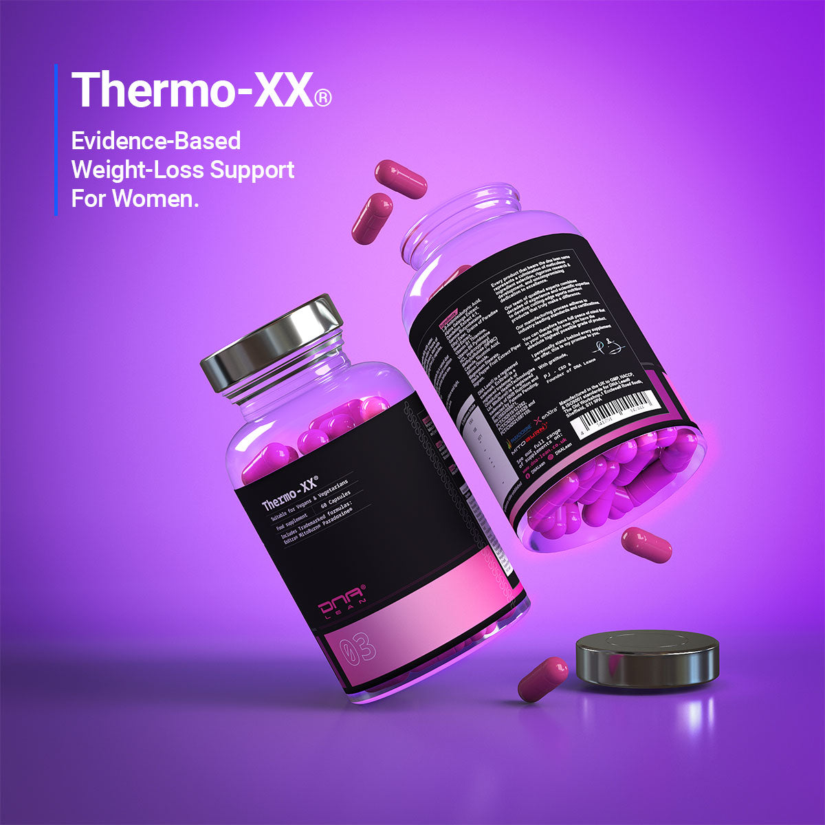 Thermo XX Fat Burner for Women Action shot