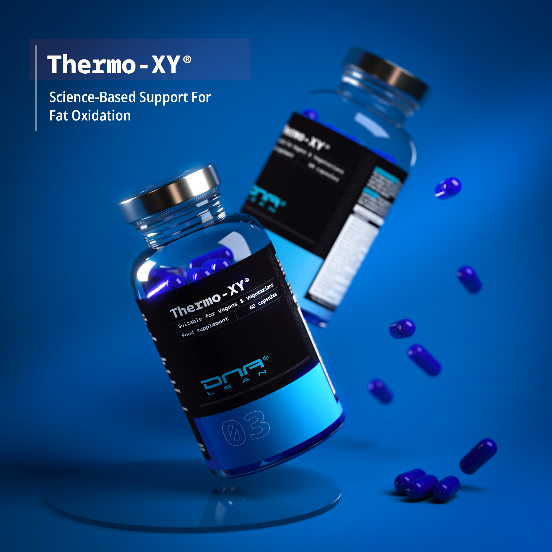 DNA Lean Thermo-XY fat burne for men  - science-bases support for fat oxidation